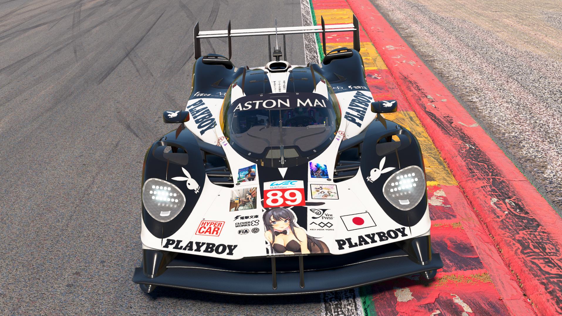 Preview of Mai Sakurajima Playboy Aston Martin Valkyrie AMR-LMH by Jasper De Jong