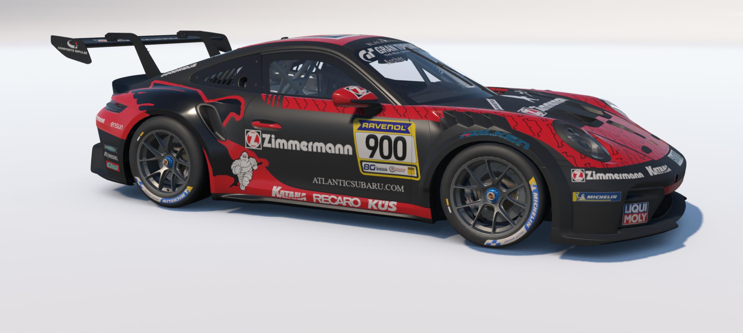 Preview of Black Falcon Team Zimmermann car #900 from the NLS Series. by Keith Archer