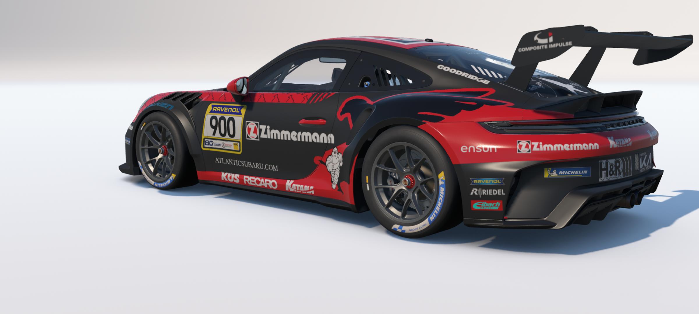 Preview of Black Falcon Team Zimmermann car #900 from the NLS Series. by Keith Archer