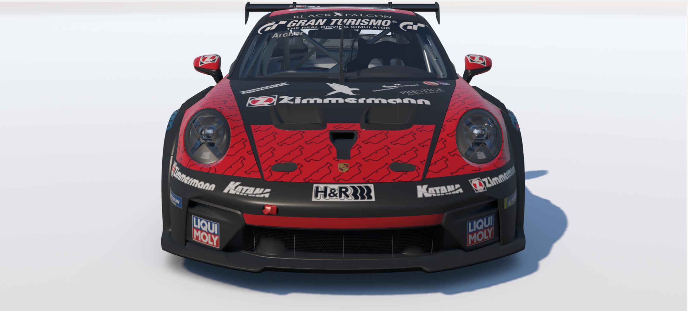 Preview of Black Falcon Team Zimmermann car #900 from the NLS Series. by Keith Archer