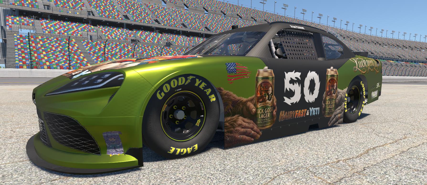 Preview of Luck Good Lager - HairyFast & Yeti by Ryan P.