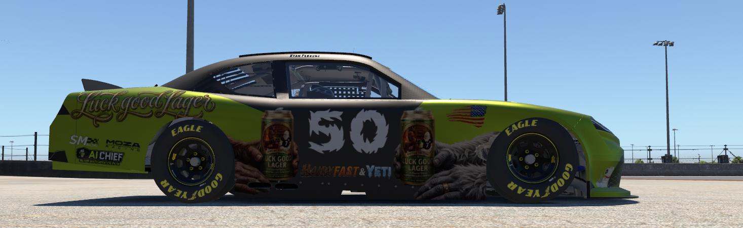 Preview of Luck Good Lager - HairyFast & Yeti by Ryan P.