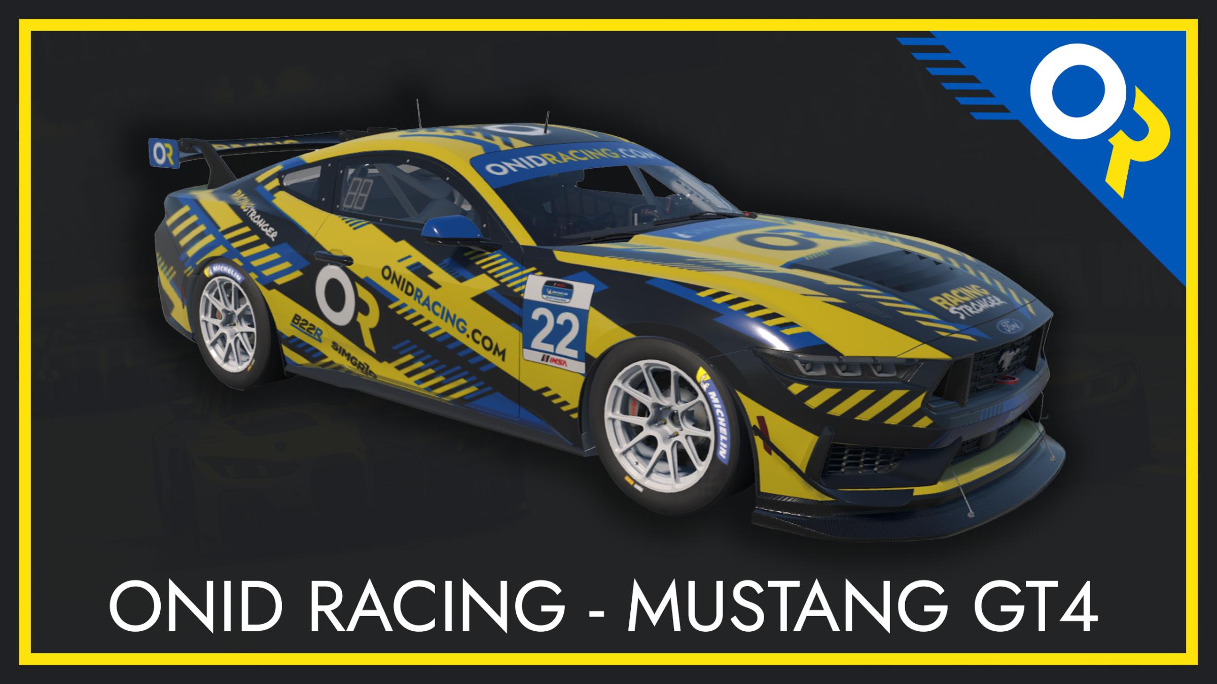 Preview of oNiD Racing 2026 - Ford Mustang GT4 by Ben F B.