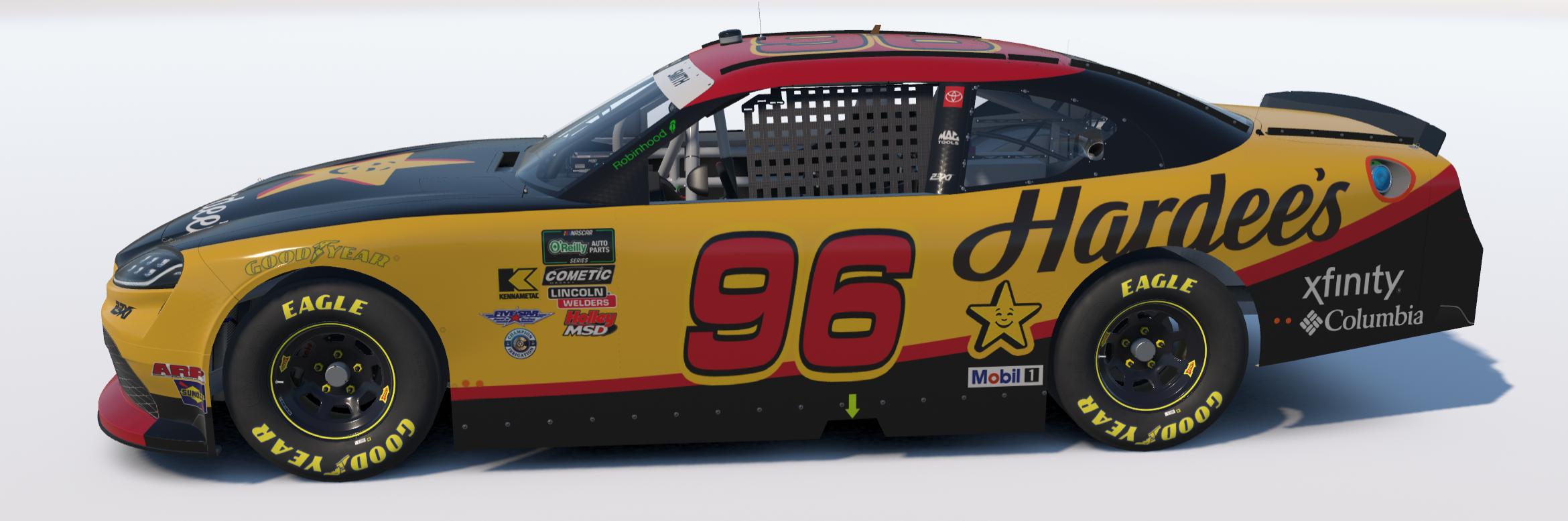 Preview of Hardees 23XI Racing NOAPS Supra (sim number) by Patrick Smith12