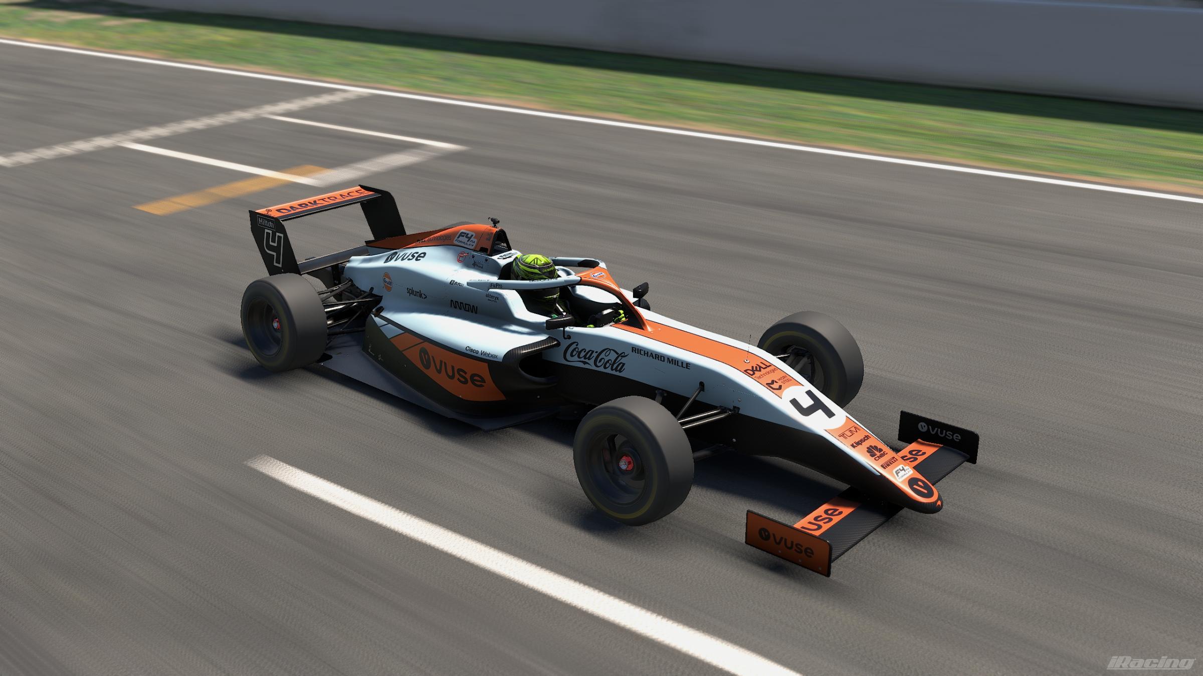 Preview of 2021 McLaren Monaco Gulf Special for F4 by Paul R Chaloner