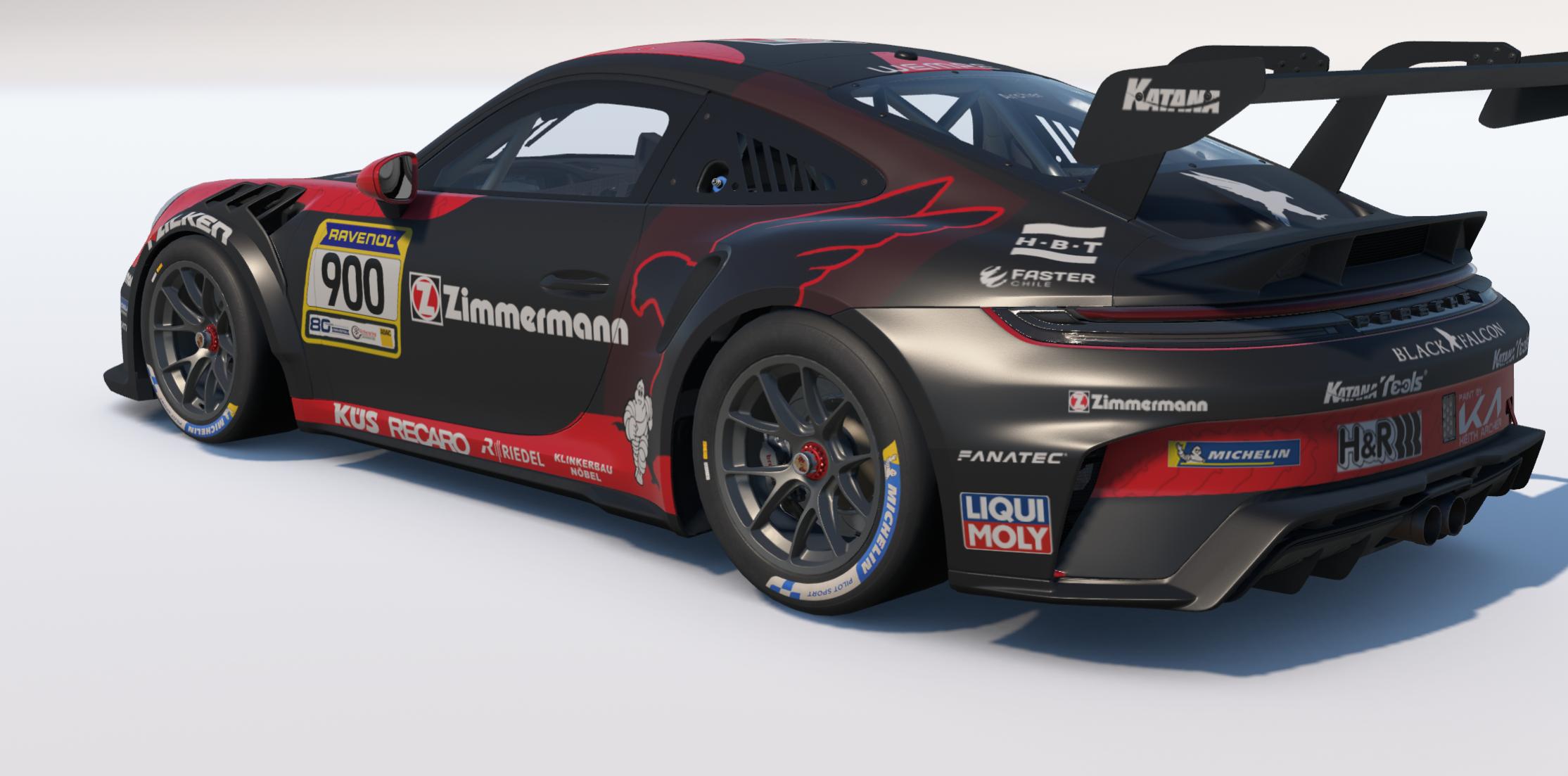 Preview of Black Falcon Team Zimmermann 2026 season livery refresh by Keith Archer