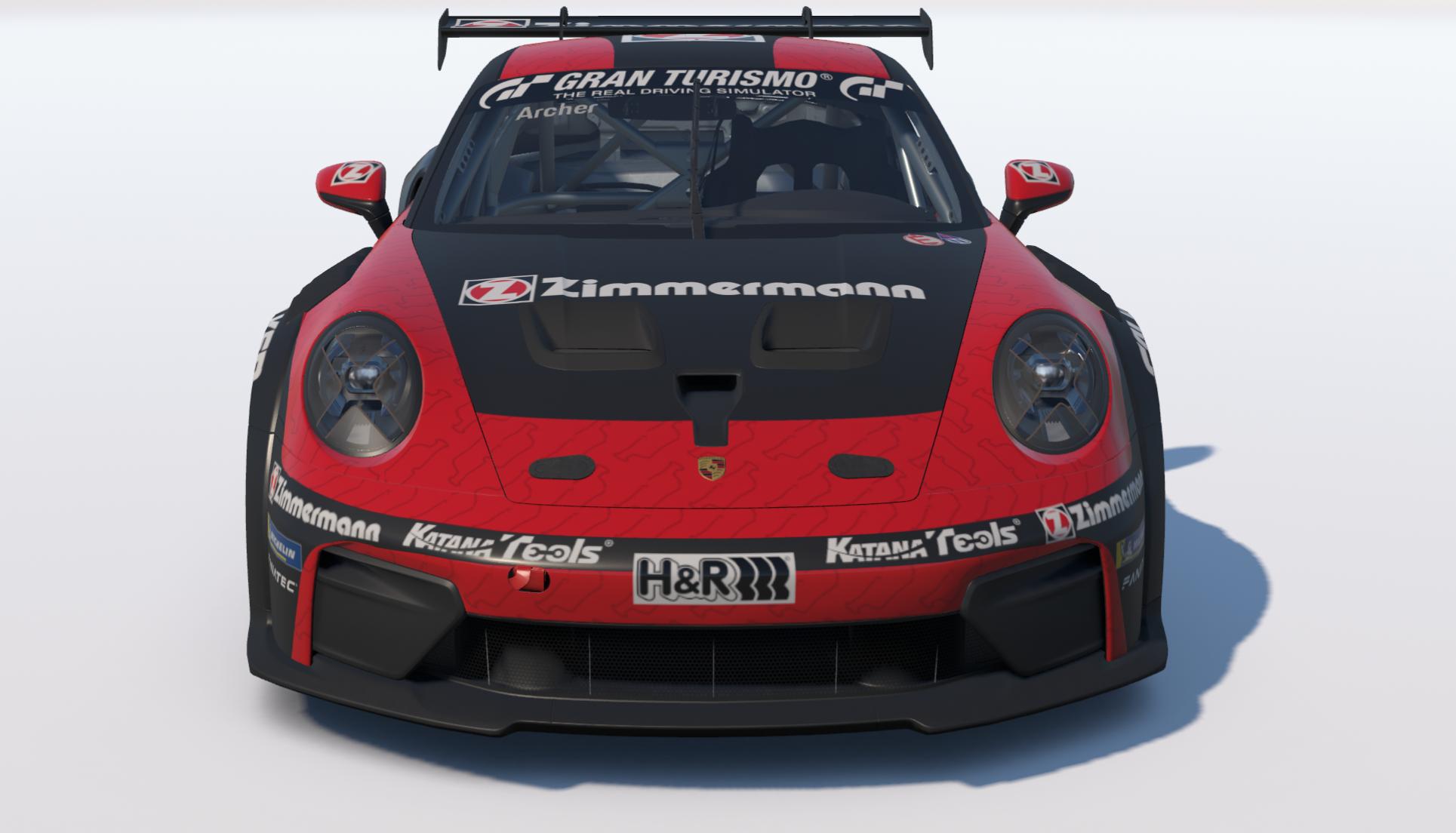 Preview of Black Falcon Team Zimmermann 2026 season livery refresh by Keith Archer