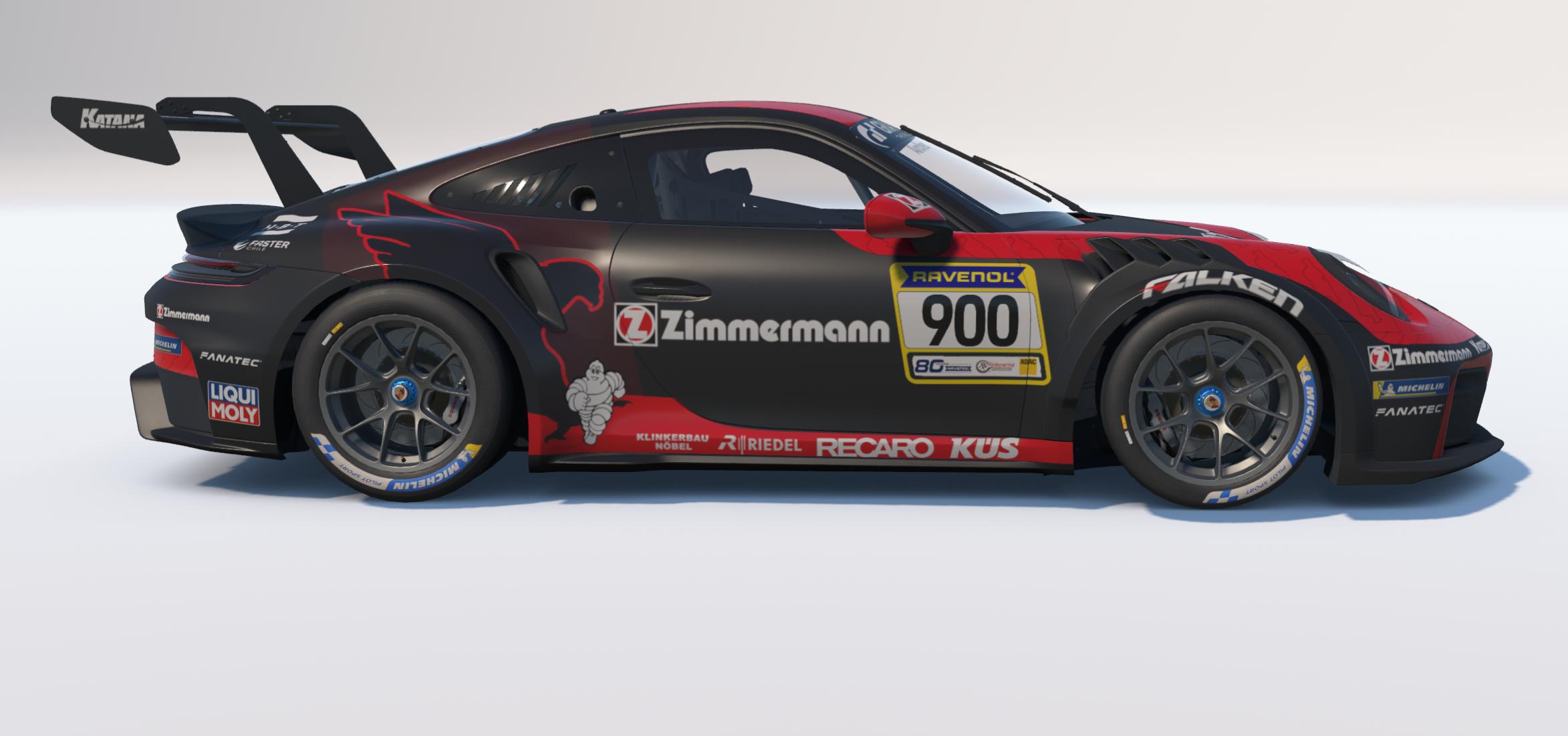Preview of Black Falcon Team Zimmermann 2026 season livery refresh by Keith Archer