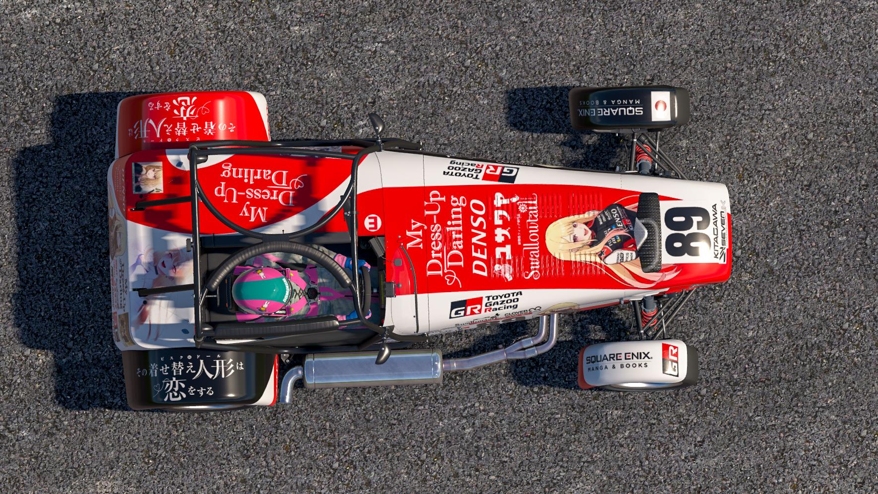 Preview of Marin Kitagawa GR Caterham 420R by Jasper De Jong