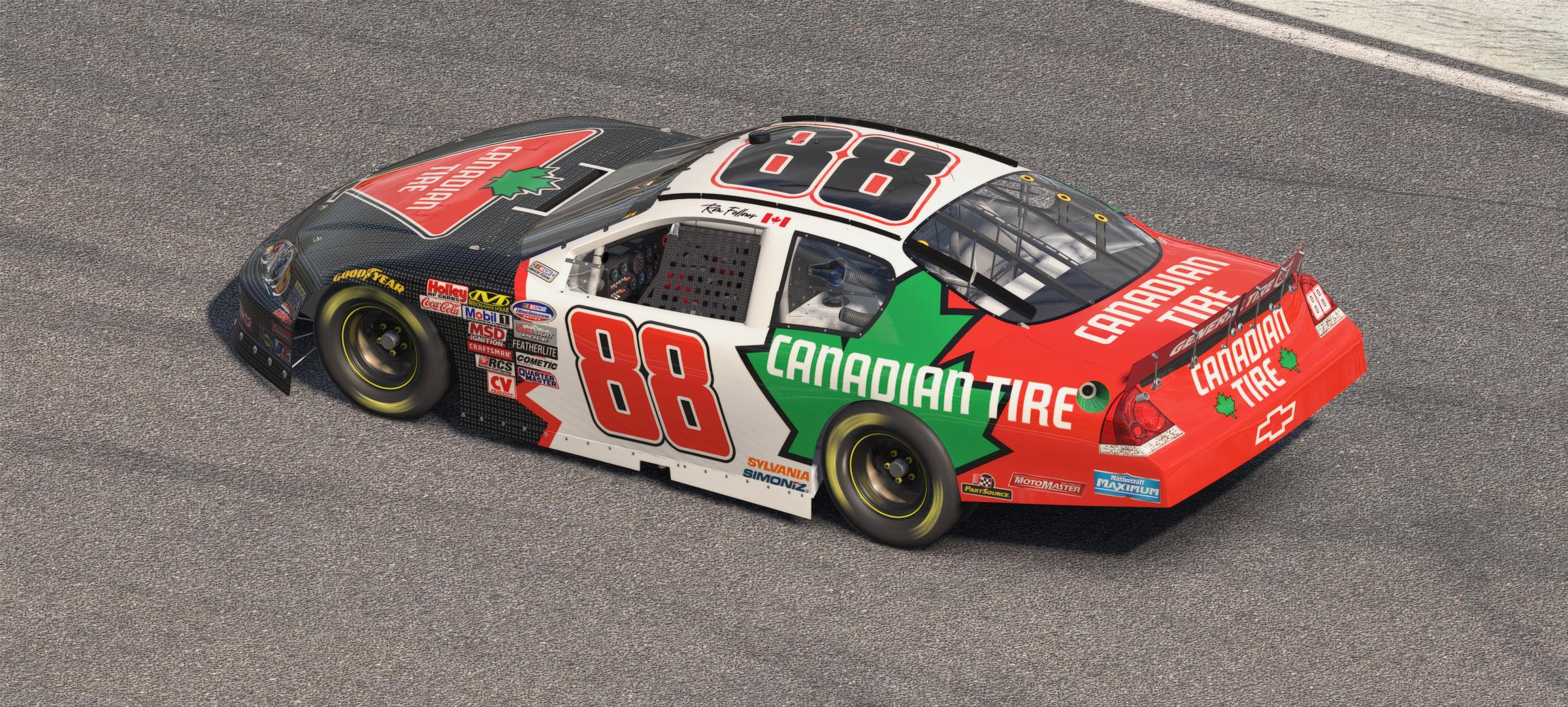 Preview of 2010 Ron Fellows inspired Gen4 Grand National #88 by Richard Maltais