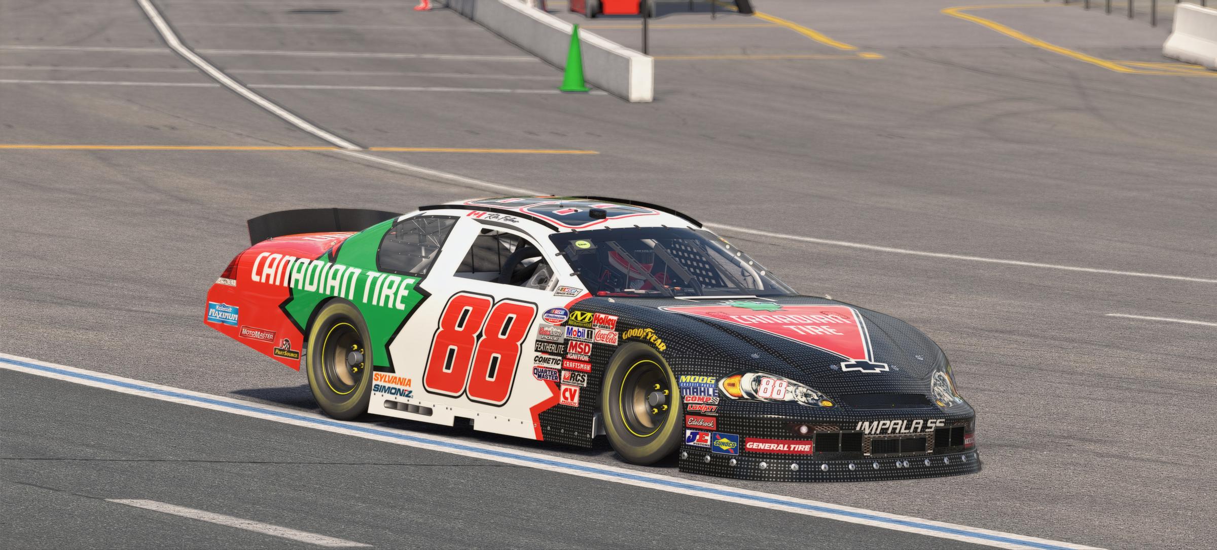 Preview of 2010 Ron Fellows inspired Gen4 Grand National #88 by Richard Maltais