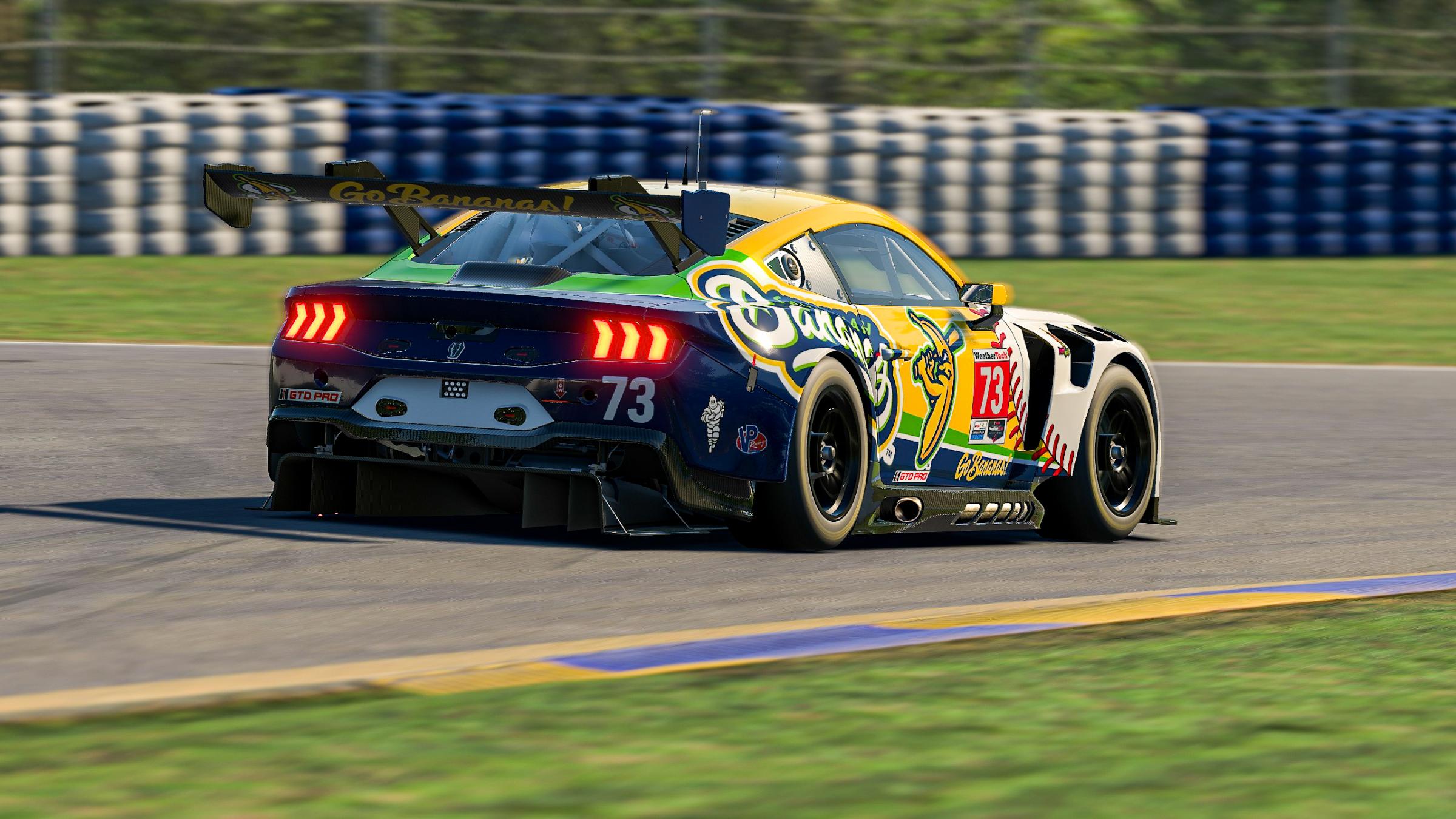 Preview of Savannah Bananas - Mustang GT3 by Jason Jones22