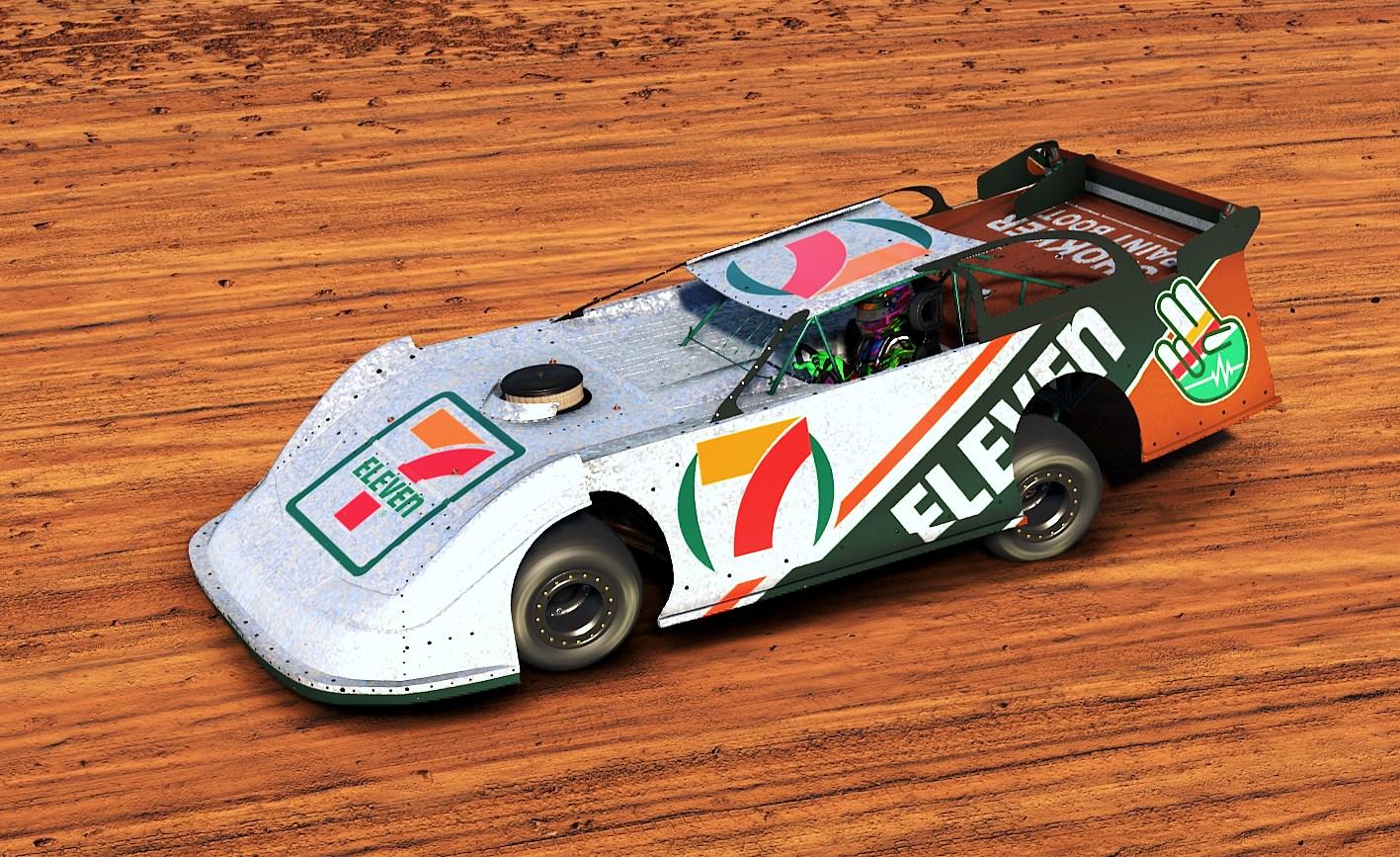 Preview of 7-Eleven Dirt Late Model - Shokker Paint Booth by Ricky Whittenburg