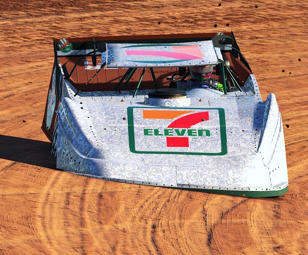 Preview of 7-Eleven Dirt Late Model - Shokker Paint Booth by Ricky Whittenburg