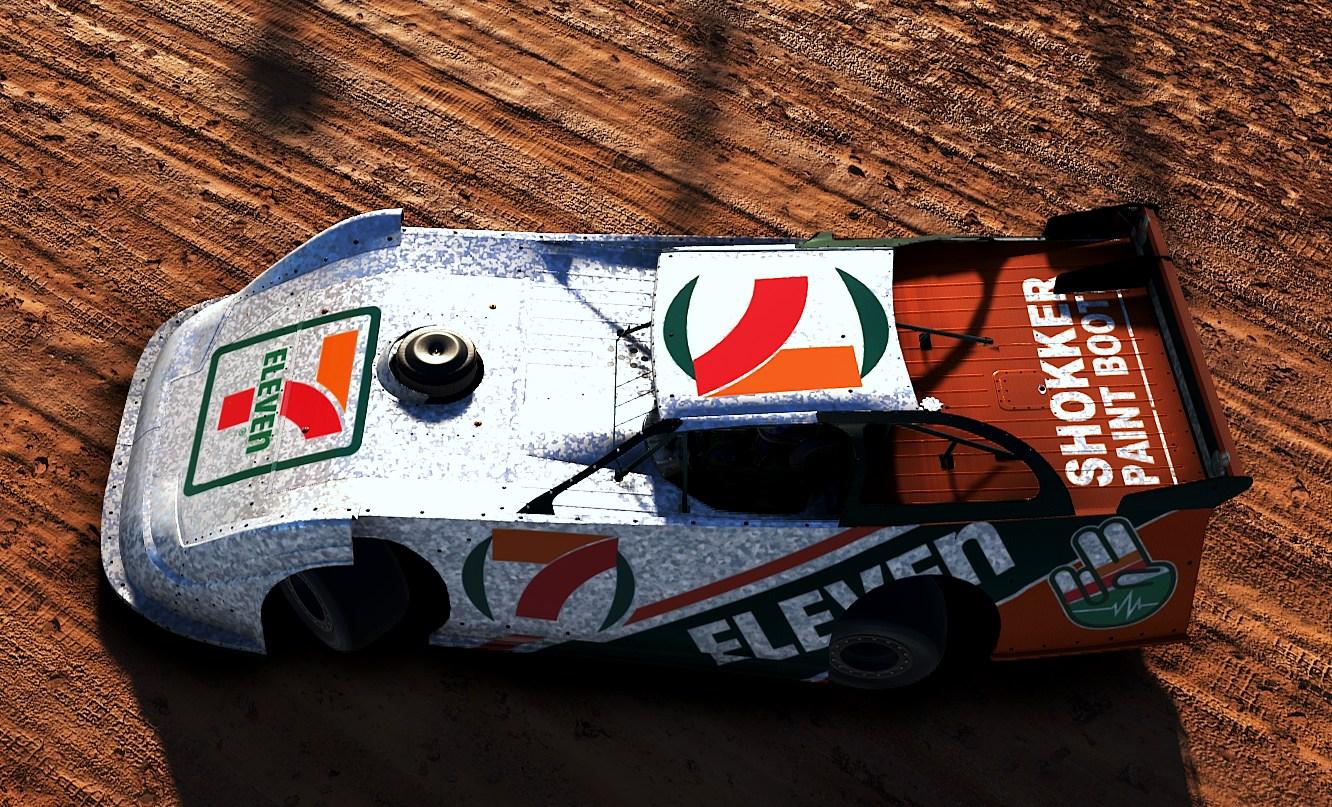 Preview of 7-Eleven Dirt Late Model - Shokker Paint Booth by Ricky Whittenburg