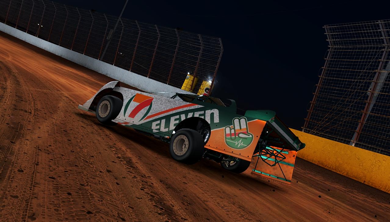 Preview of 7-Eleven Dirt Late Model - Shokker Paint Booth by Ricky Whittenburg