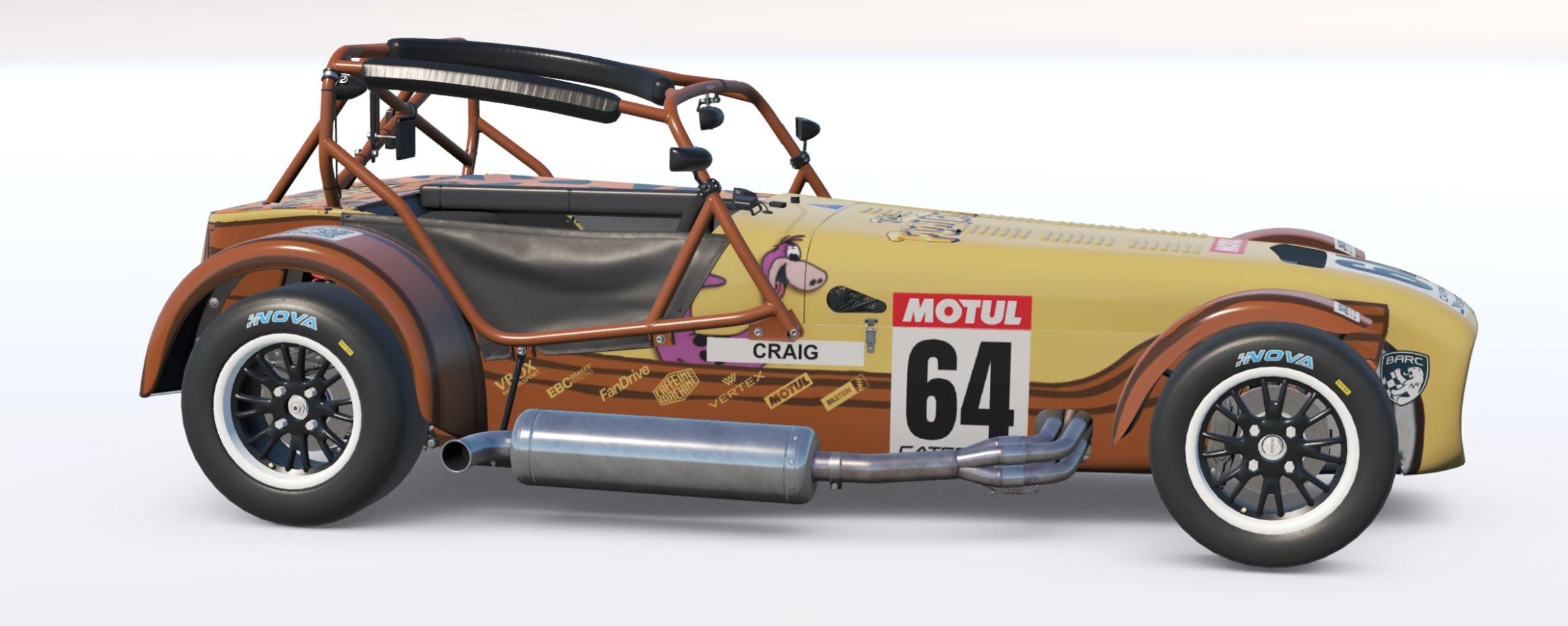 Preview of Caterham 420R Flintstones by Don Craig