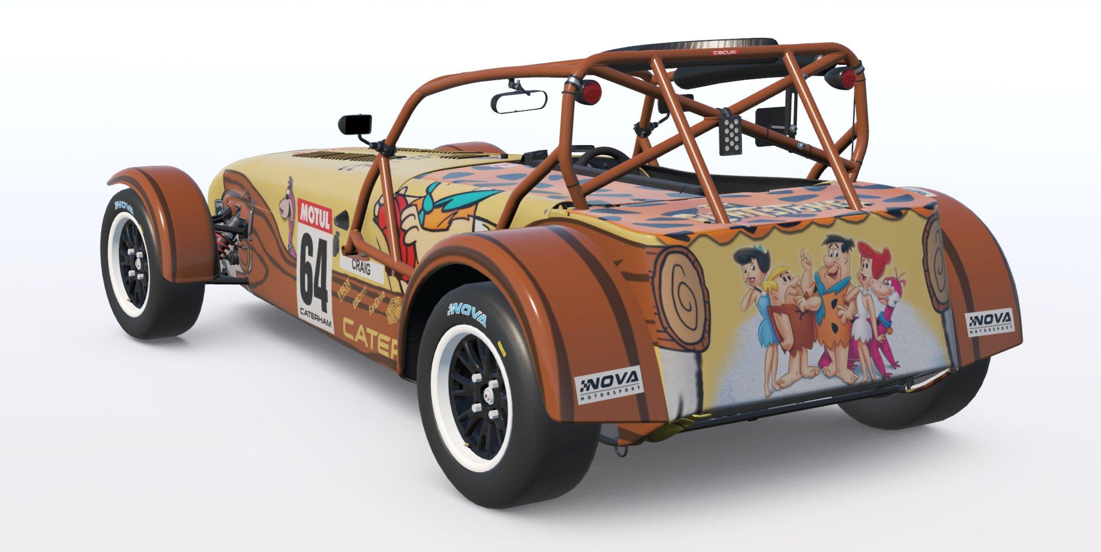 Preview of Caterham 420R Flintstones by Don Craig