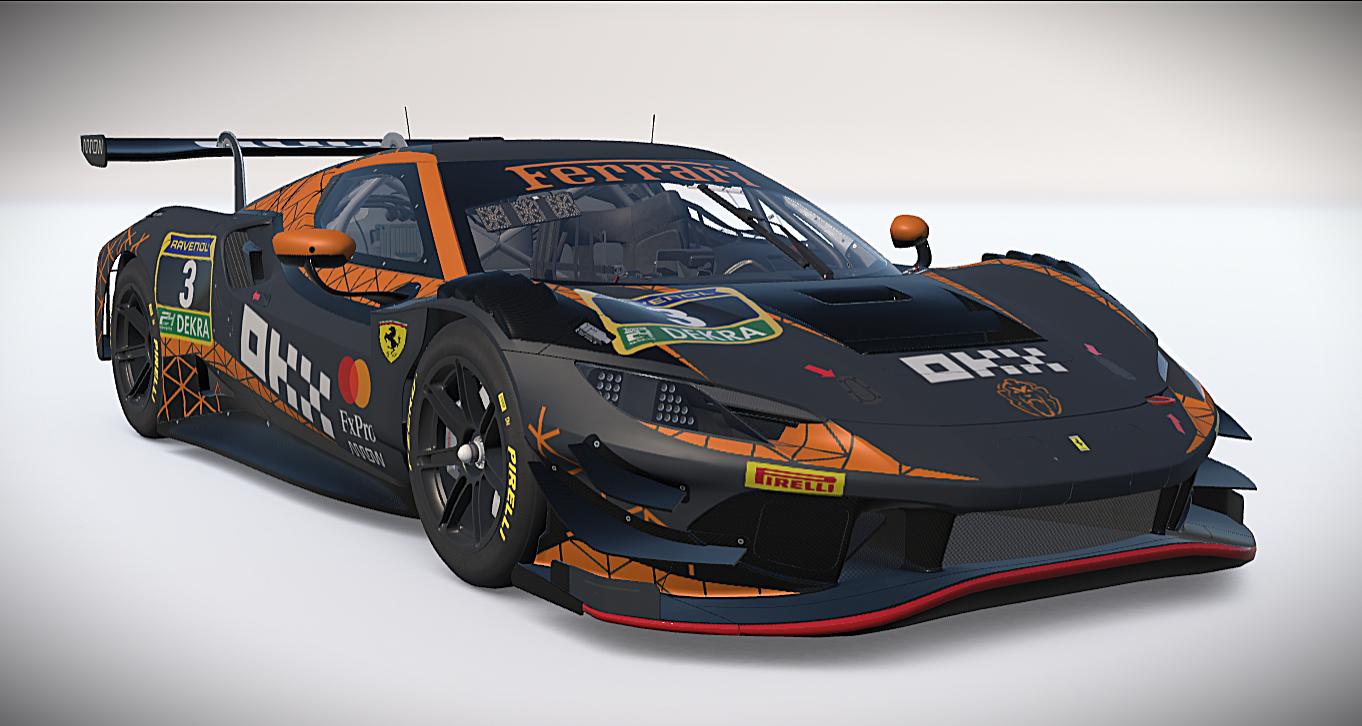 Preview of Ferrari 296 GT3 Redline Racing Verstappen to McLaren but just what if... by Hallam Cott