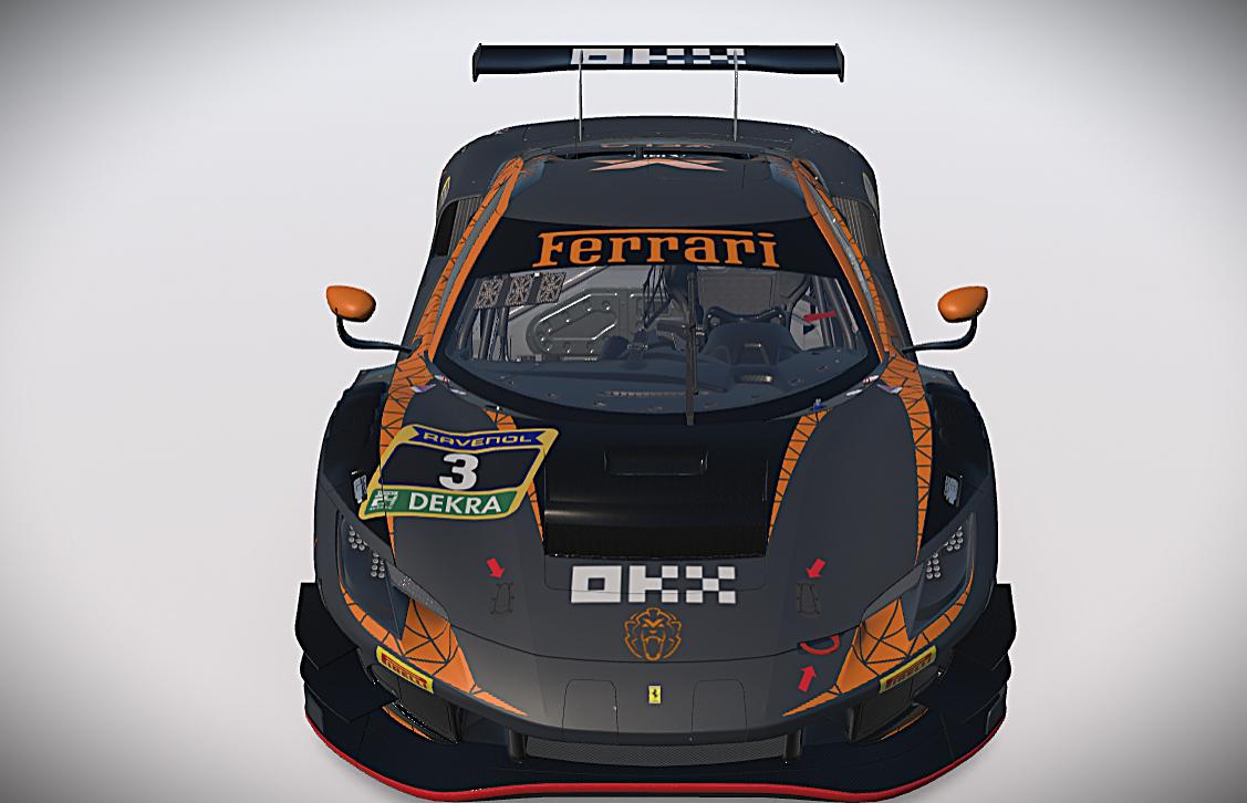 Preview of Ferrari 296 GT3 Redline Racing Verstappen to McLaren but just what if... by Hallam Cott