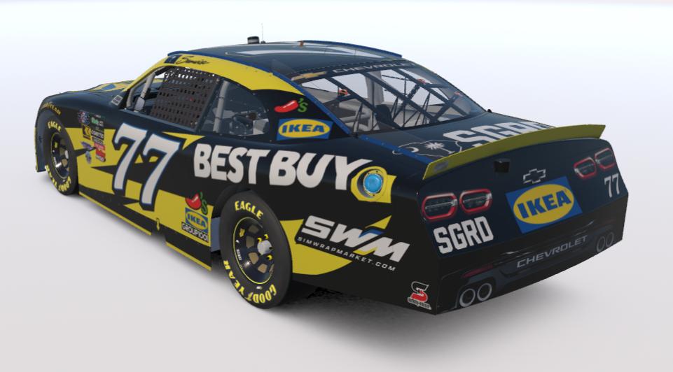 Preview of SGRD Personal Scheme - IKEA/Best Buy Chevrolet Camaro (Sim Stamped) by Samuel Greene