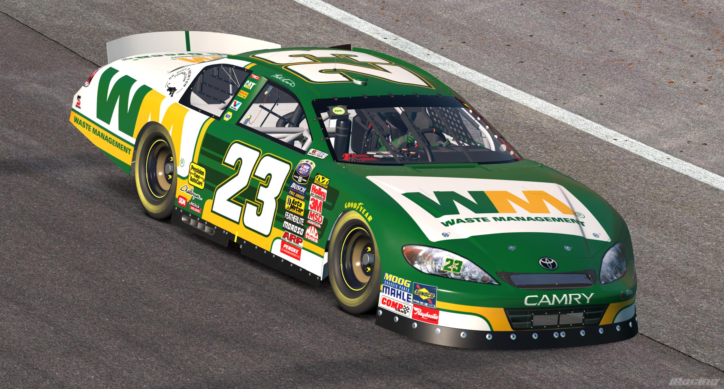 Preview of #23 Bill Lester Waste Management Toyota (2006 Fictional) by Vincent Giacalone