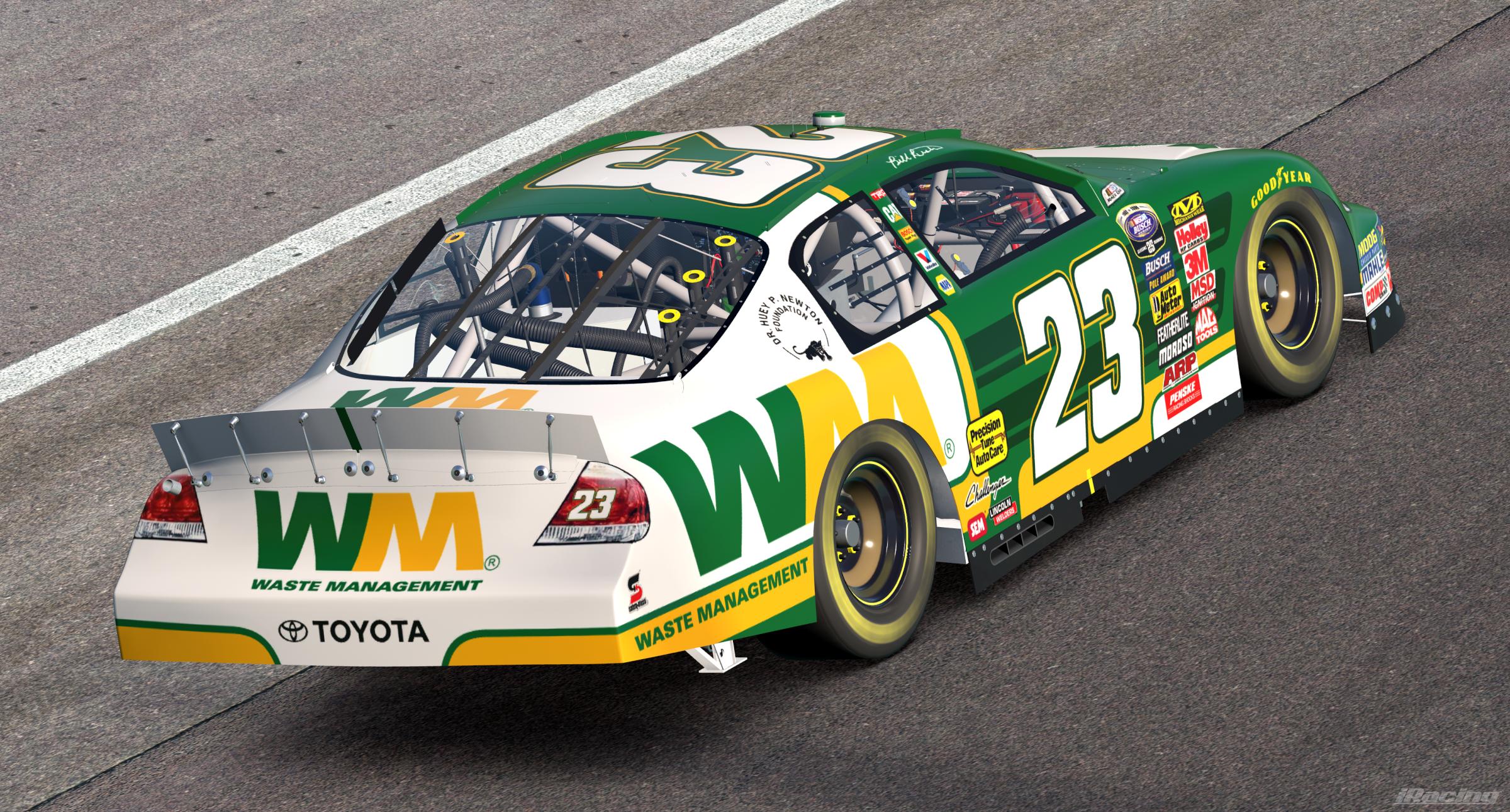 Preview of #23 Bill Lester Waste Management Toyota (2006 Fictional) by Vincent Giacalone