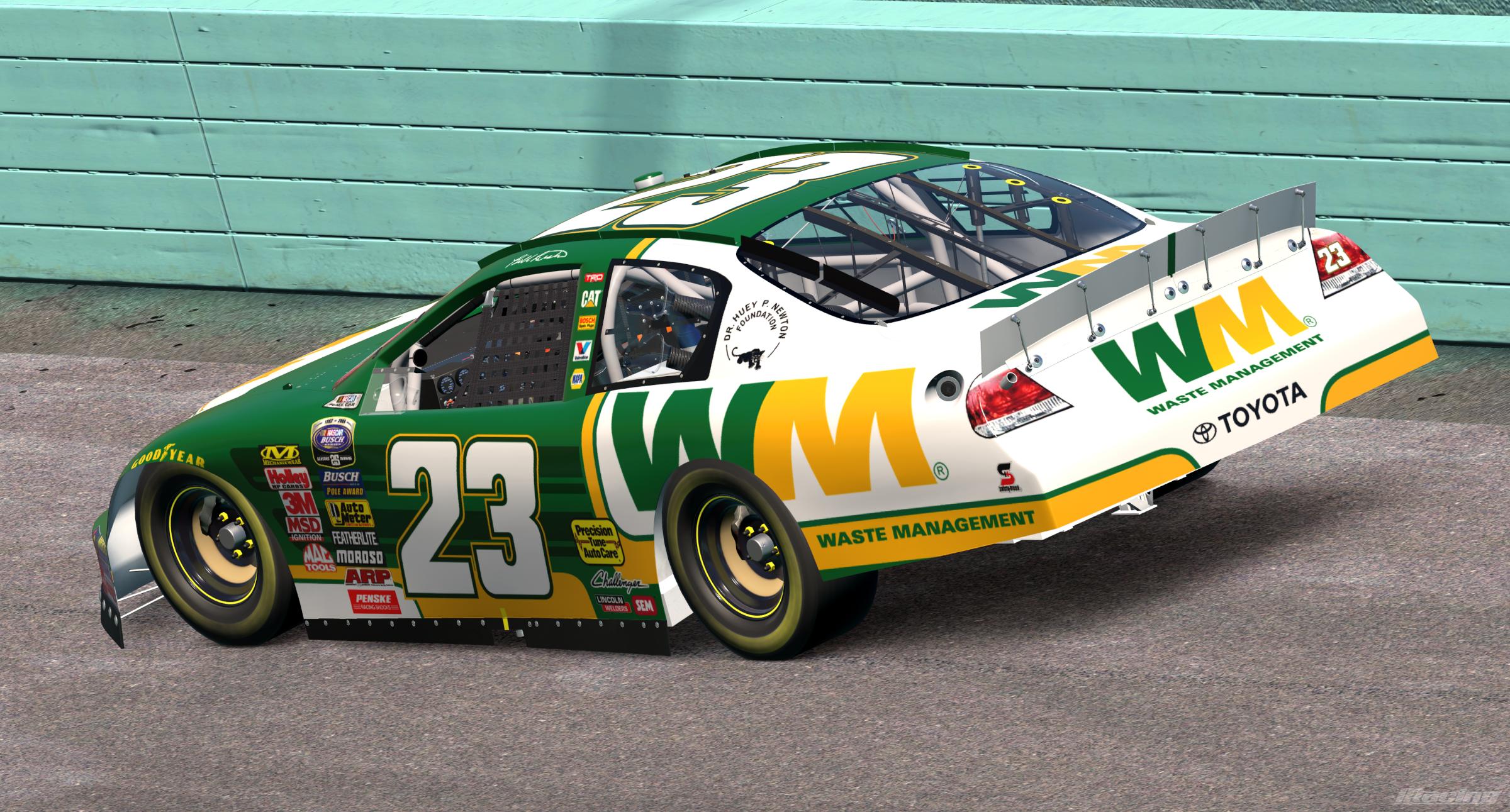 Preview of #23 Bill Lester Waste Management Toyota (2006 Fictional) by Vincent Giacalone