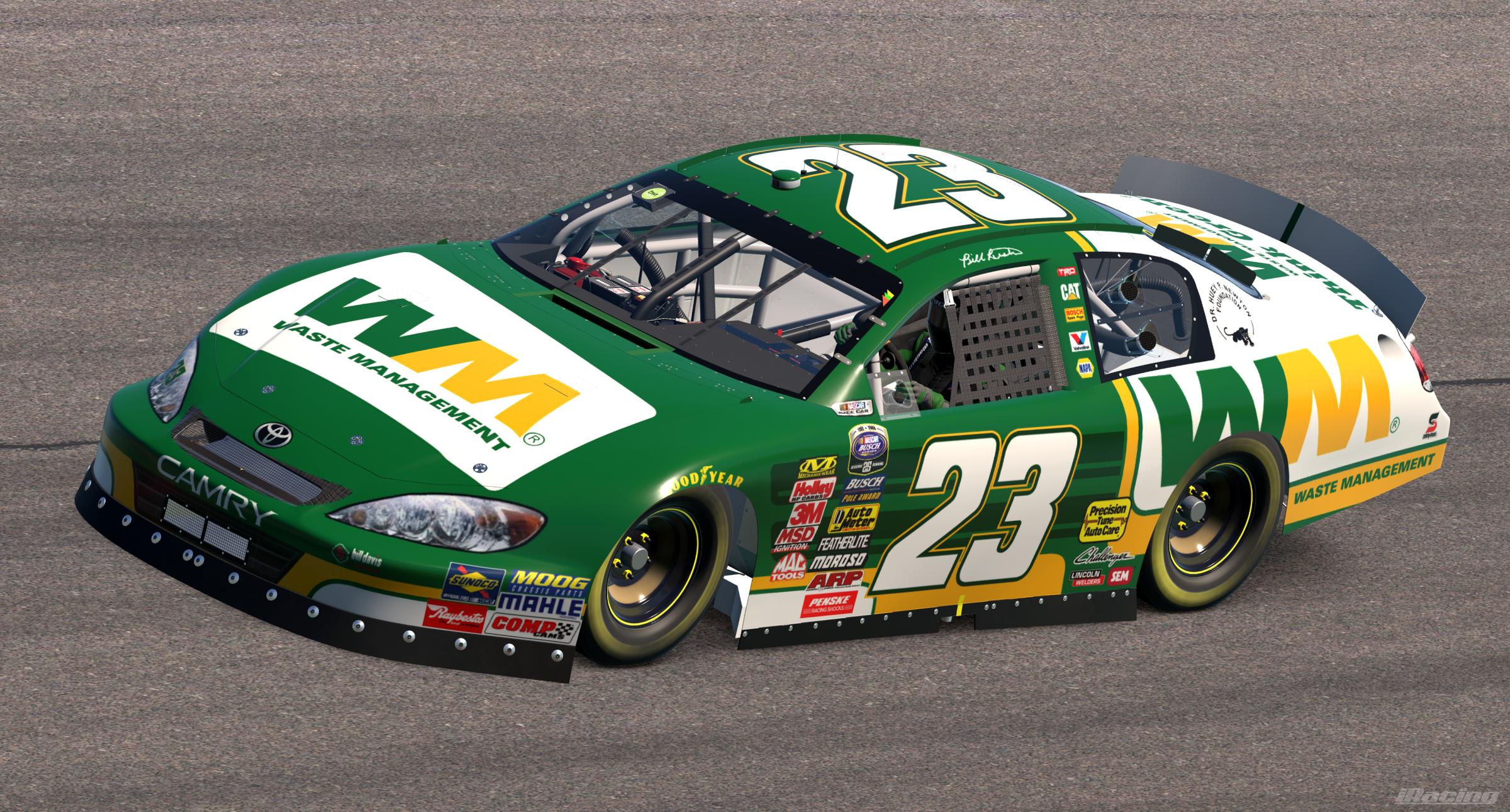 Preview of Bill Lester Waste Management Toyota (2006 Fictional) by Vincent Giacalone