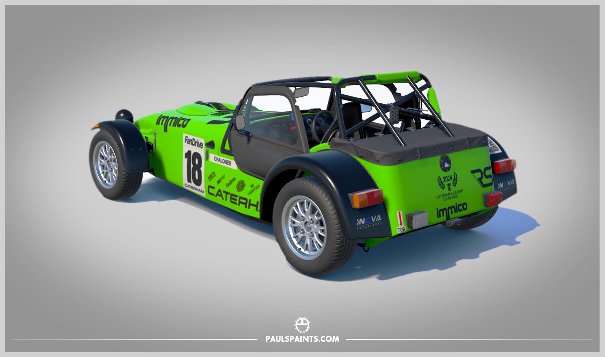 Preview of 2026 Paul Oggelsby Official Academy livery by Paul R Chaloner