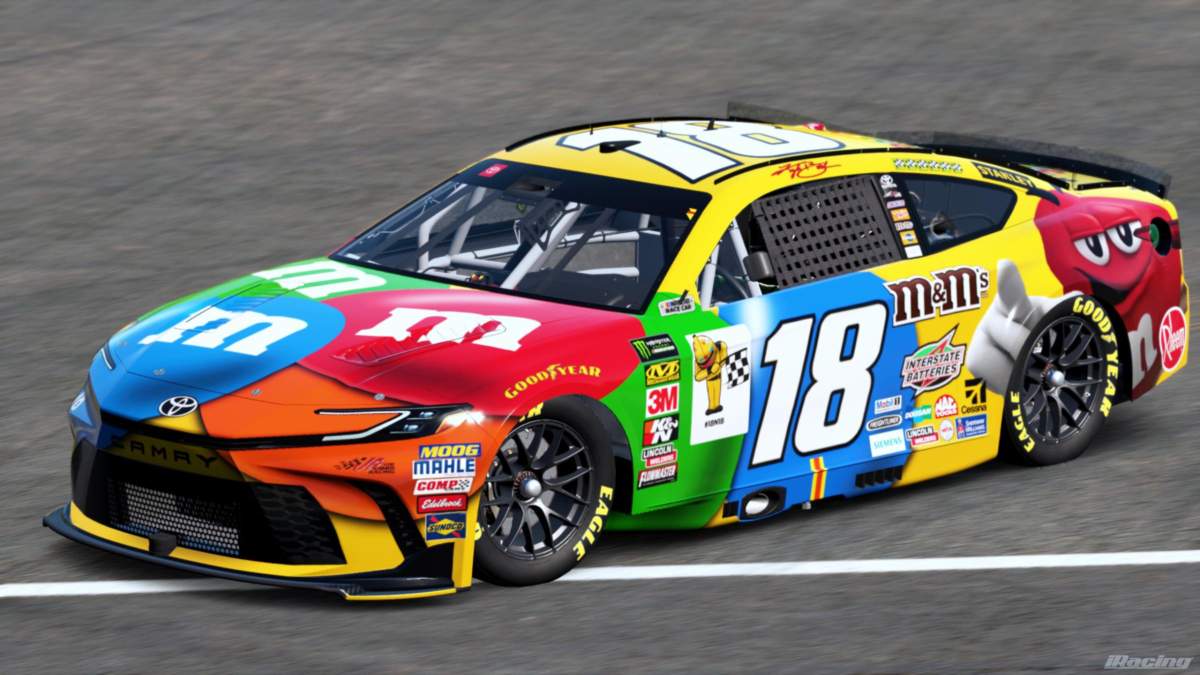 Preview of Kyle Busch 2018 M&Ms Richmond (Custom #) by Gary P.