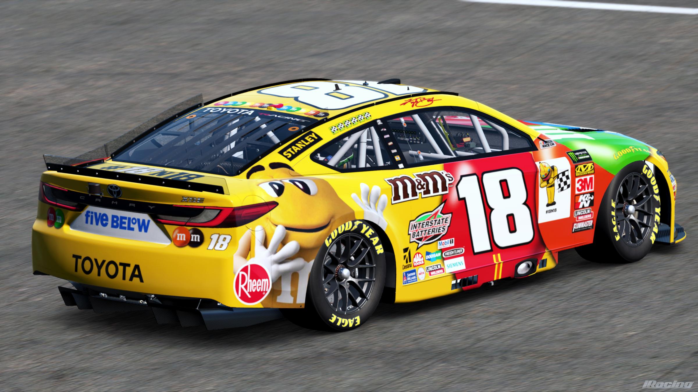 Preview of Kyle Busch 2018 M&Ms Richmond (Custom #) by Gary P.