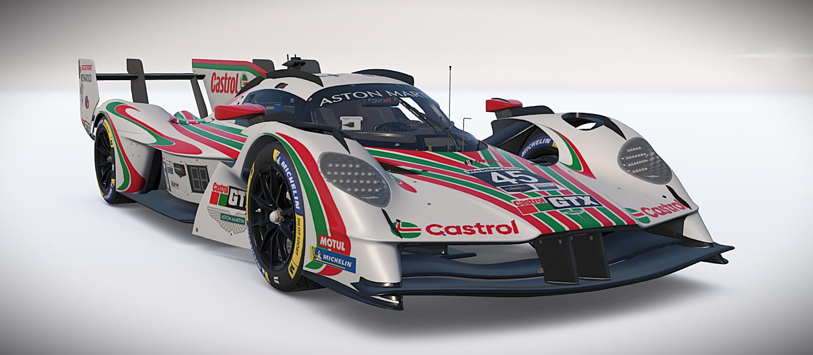 Preview of Aston Martin Valkyrie AMR-LMH Castrol by Hallam Cott