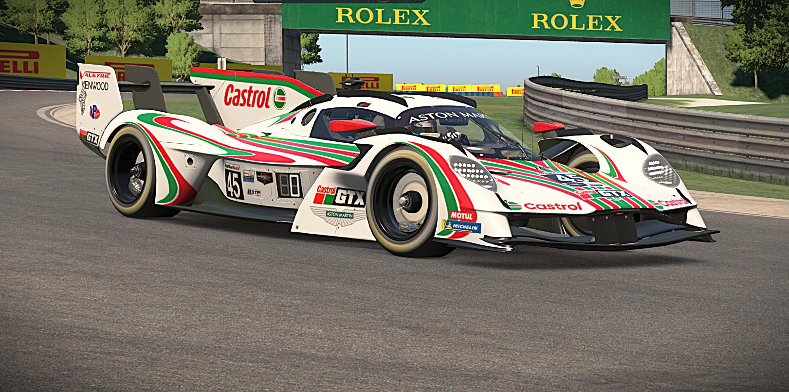 Preview of Aston Martin Valkyrie AMR-LMH Castrol by Hallam Cott