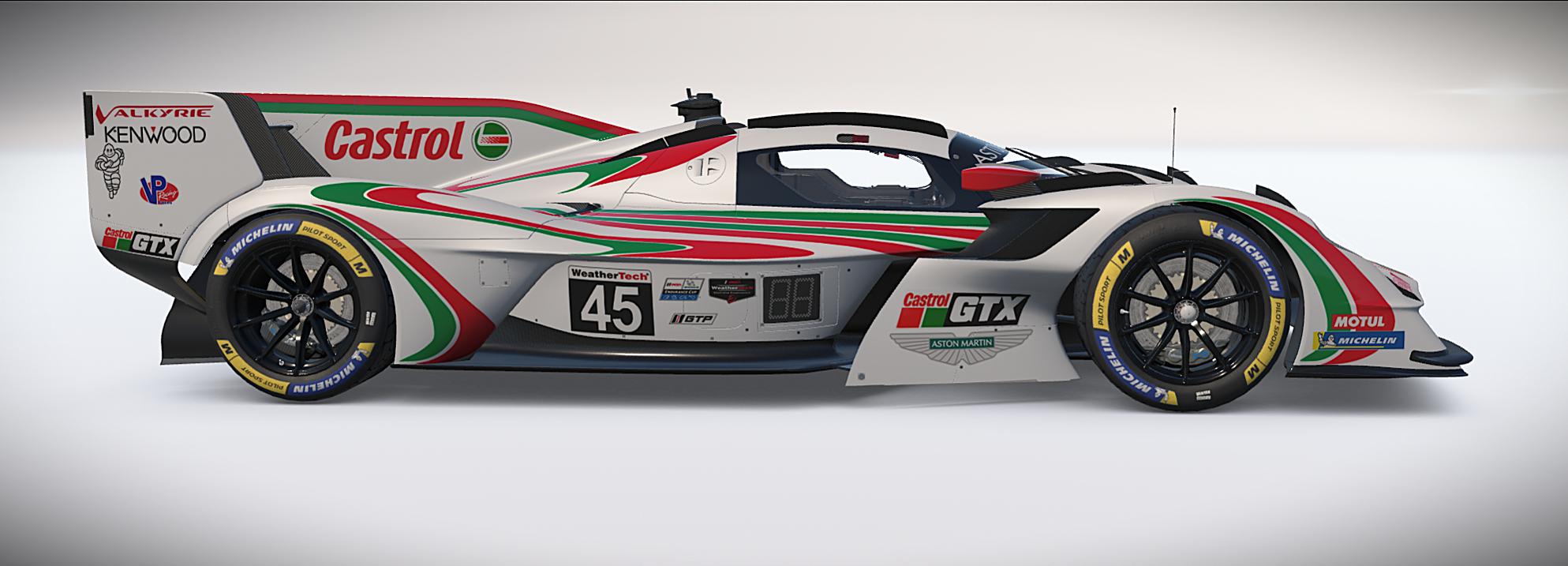 Preview of Aston Martin Valkyrie AMR-LMH Castrol by Hallam Cott