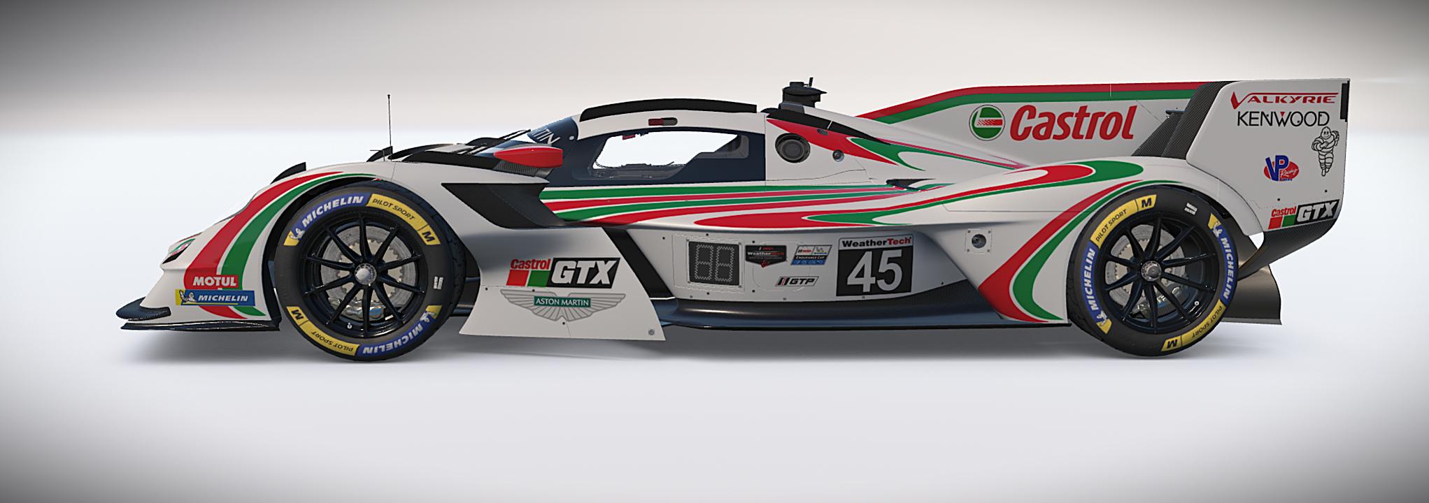 Preview of Aston Martin Valkyrie AMR-LMH Castrol by Hallam Cott