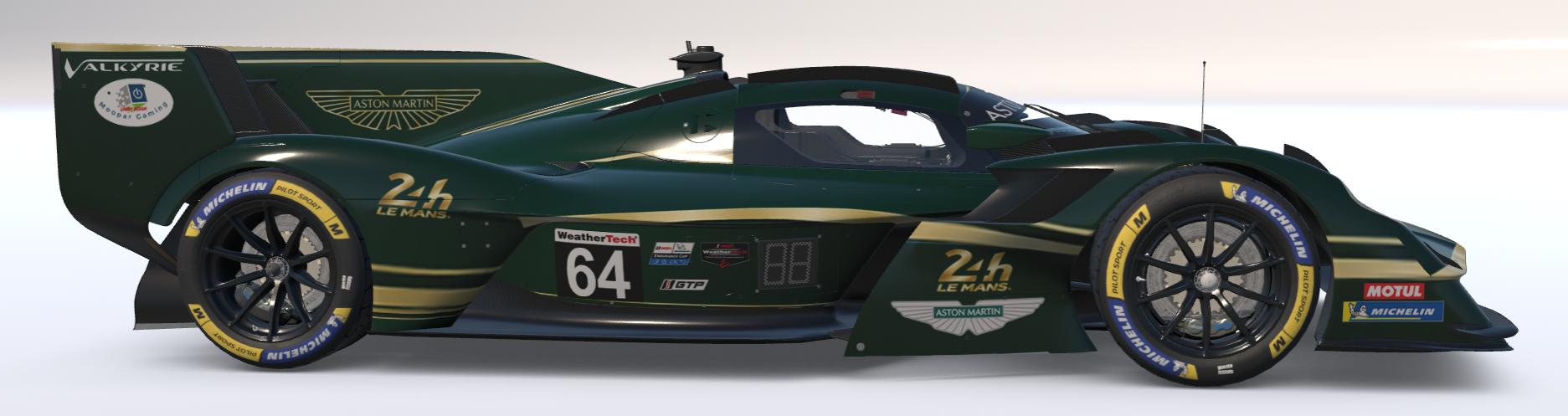 Preview of Aston Martin Valkyrie GTP Historic Le Man Livery by Guy Robertson