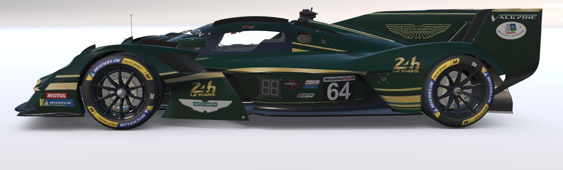 Preview of Aston Martin Valkyrie GTP Historic Le Man Livery by Guy Robertson