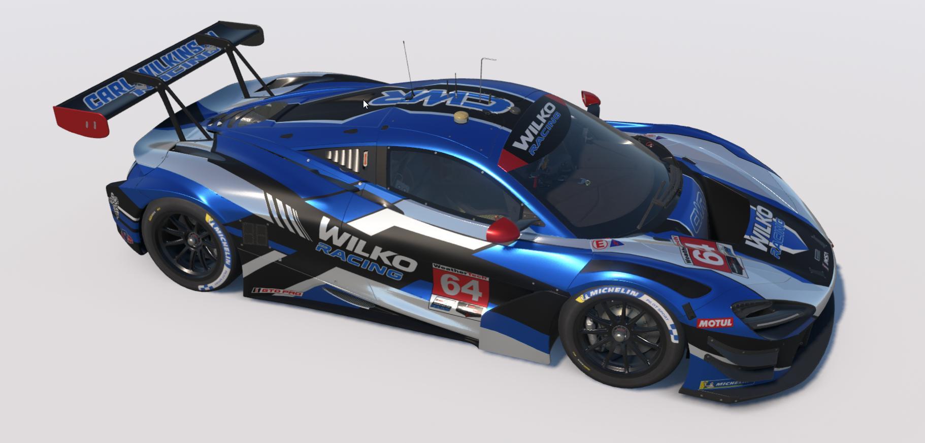 Preview of Wilko Racing 720 GT3 by Justin Wellbelove