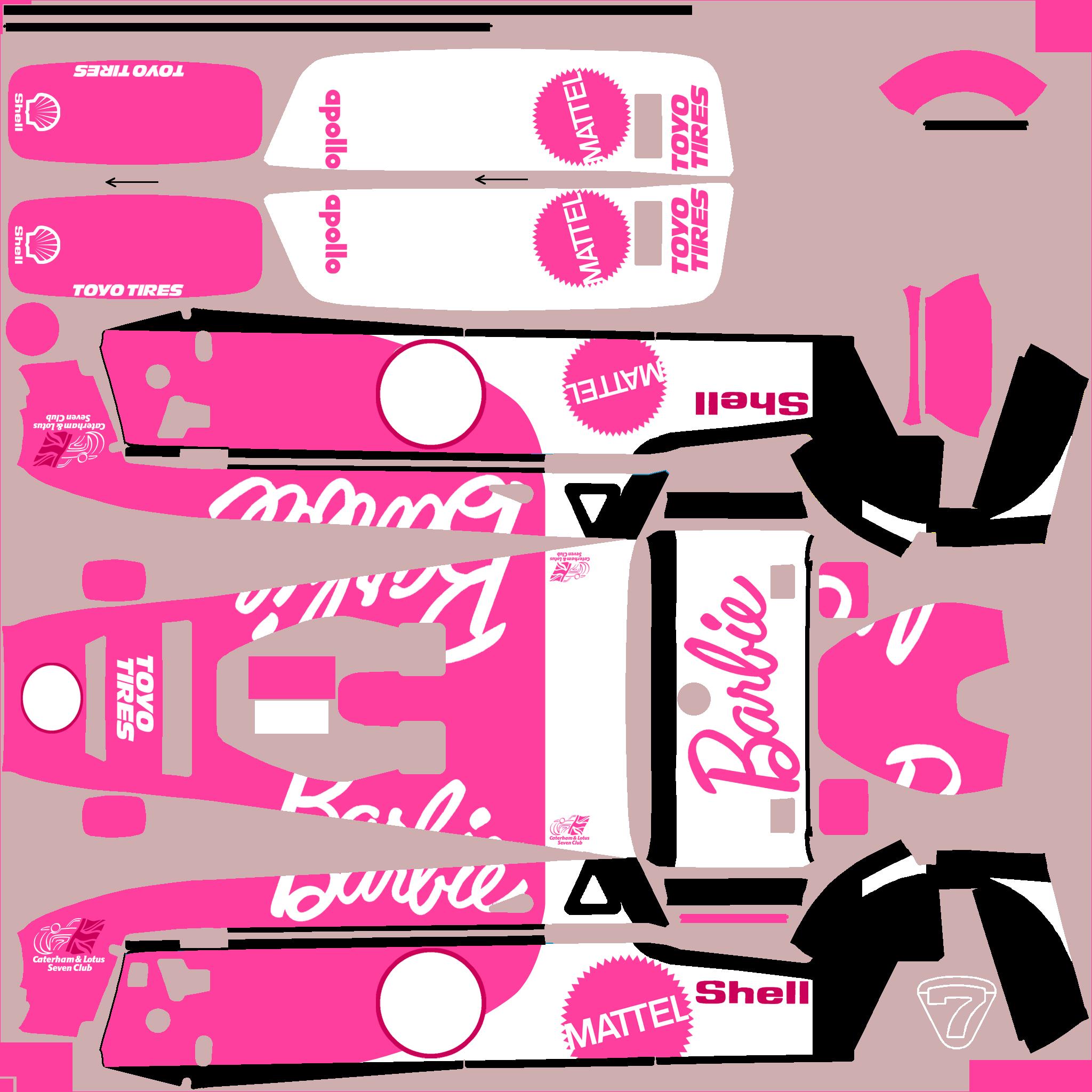 Preview of Caterham Academy Barbie by Clyde Coman
