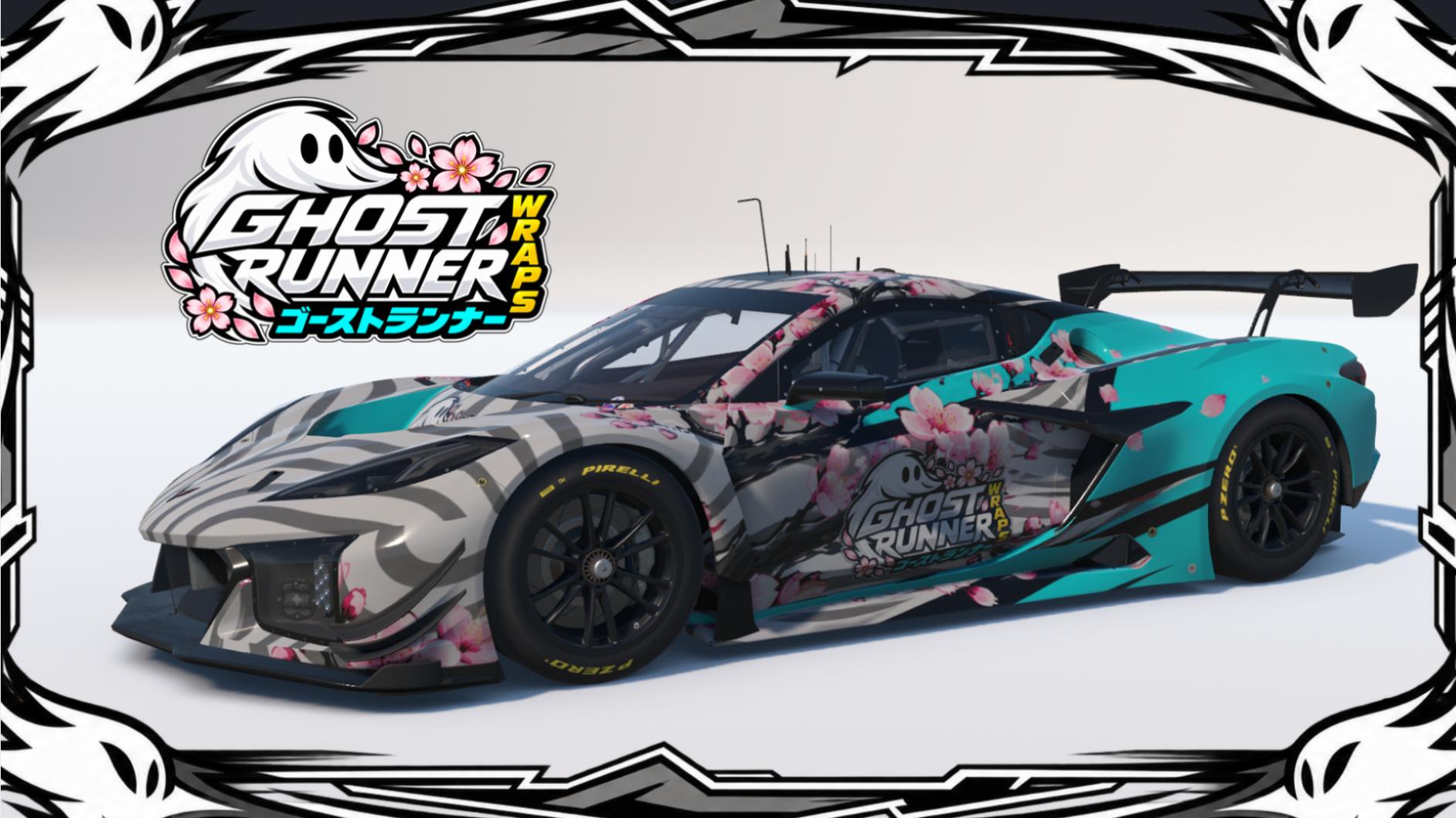 Preview of GhostRunnerWraps GT3 Corvette by Bryan Crawfords