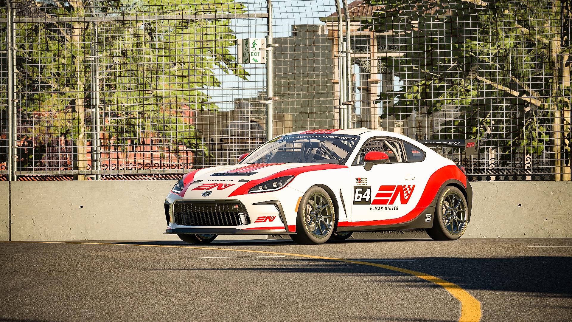 Preview of EN Racing Livery Toyota GR86 by Bryan Westerveld