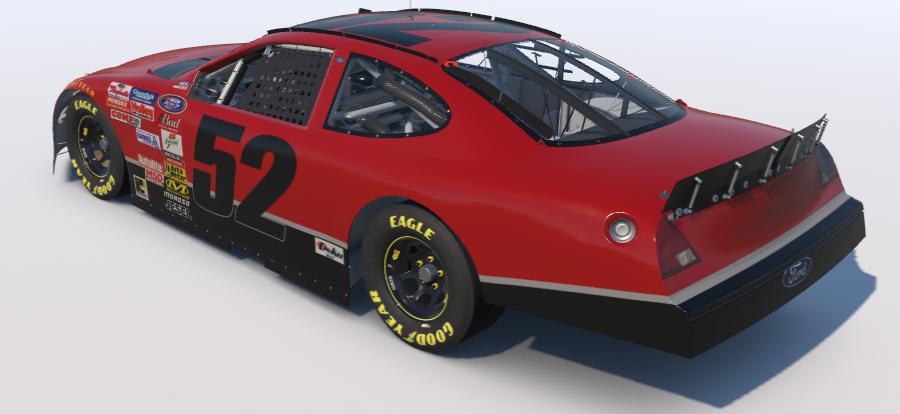 Preview of 2002- #52 Brad Teague - Jimmy Means Racing Ford Taurus by Zach Tyndall