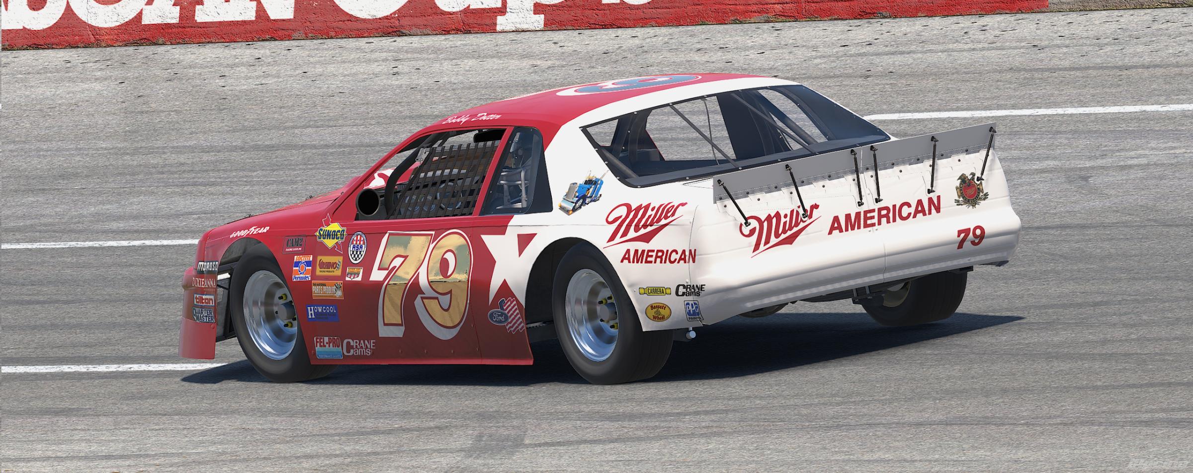 Preview of 1987 #79 Bobby Dotter Miller American Ford - ASA by William Goshen