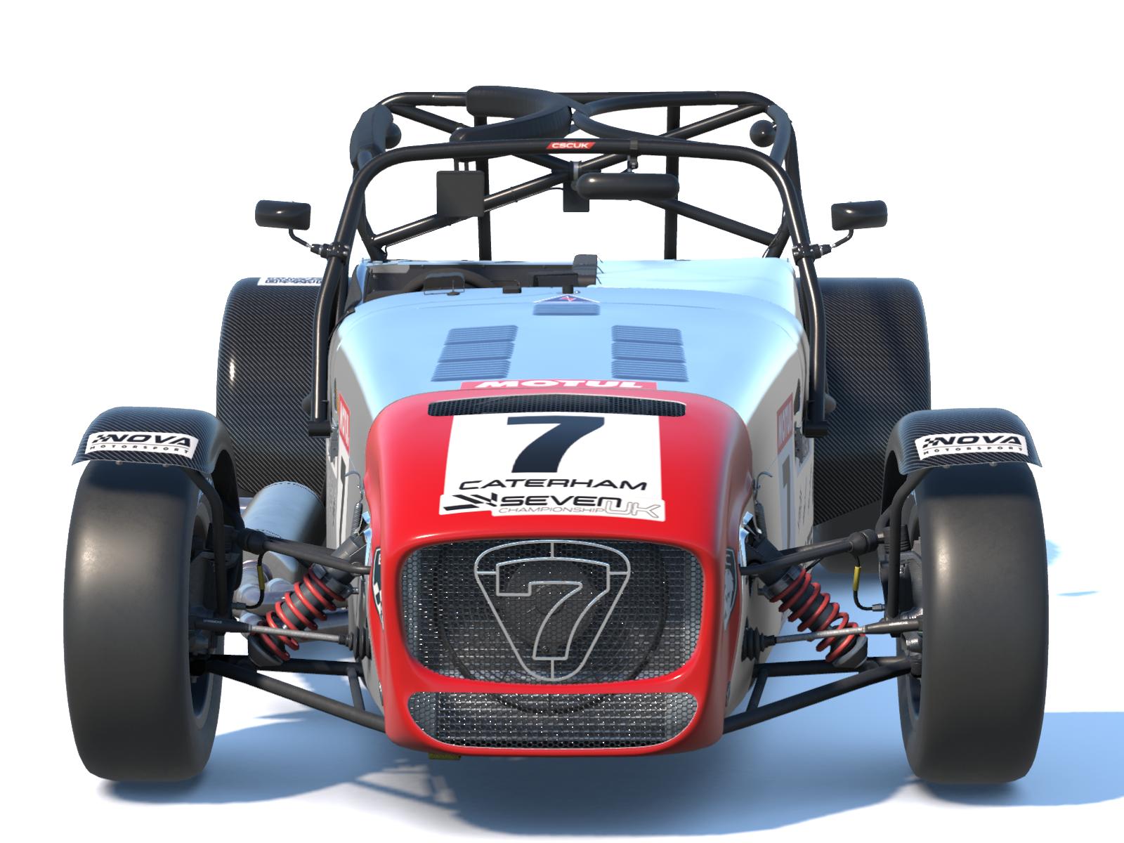 Preview of Polished alloy 7 with carbon fibre guards and red nose by Bruce Johnson