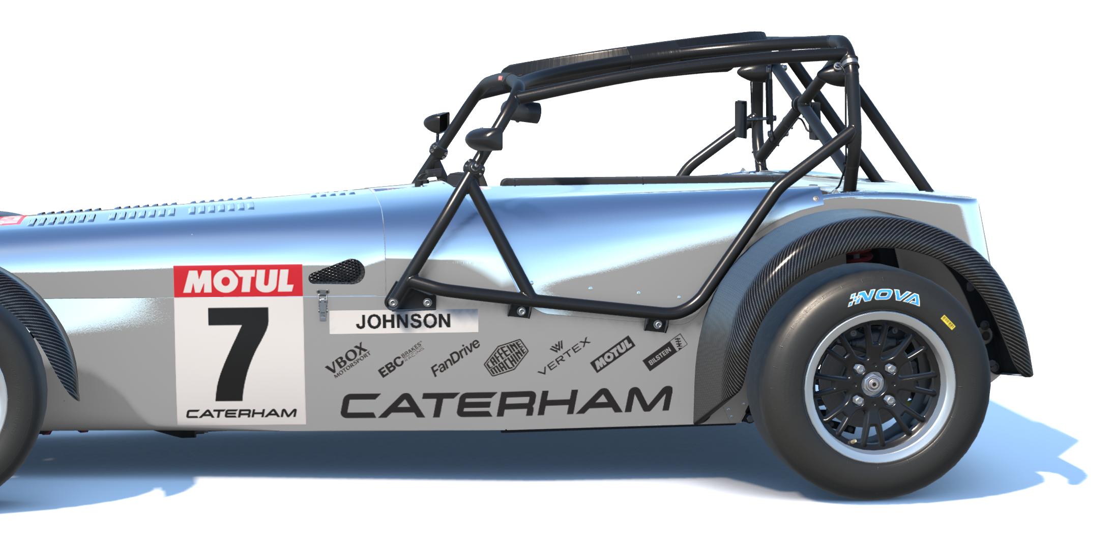 Preview of Polished alloy 7 with carbon fibre guards and green nose by Bruce Johnson