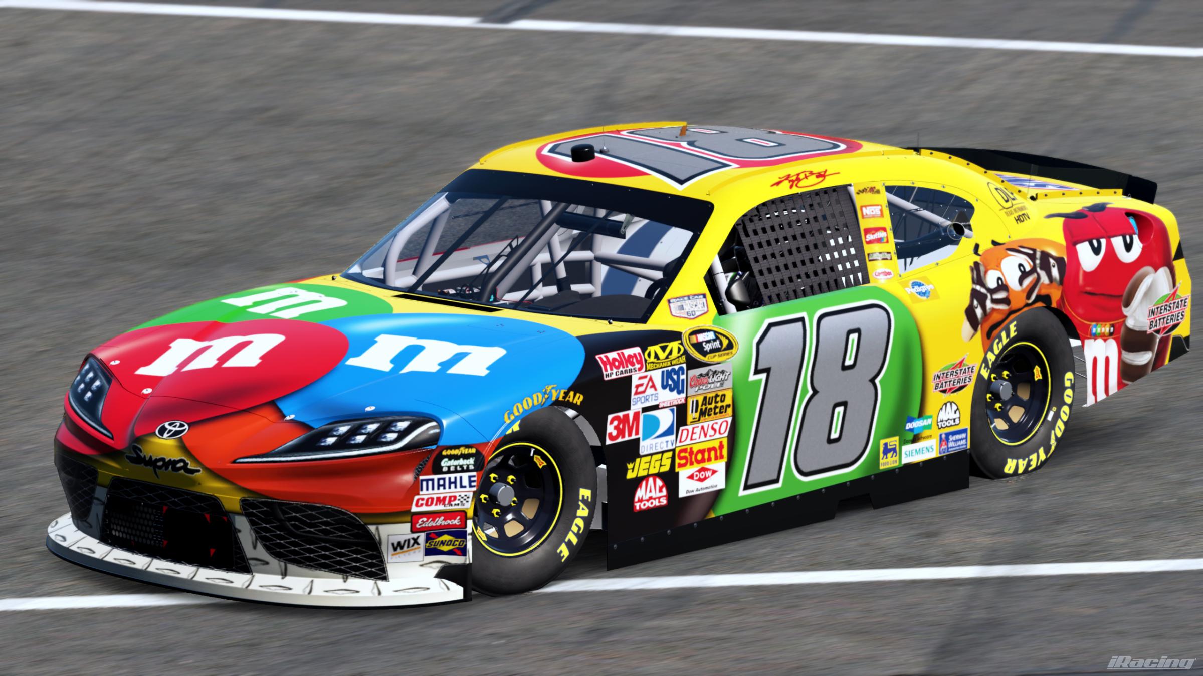 Preview of Kyle Busch 2008 m&ms (Sim #) by Gary P.
