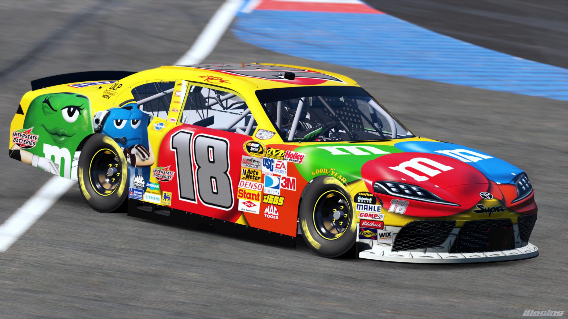 Preview of Kyle Busch 2008 m&ms (Sim #) by Gary P.