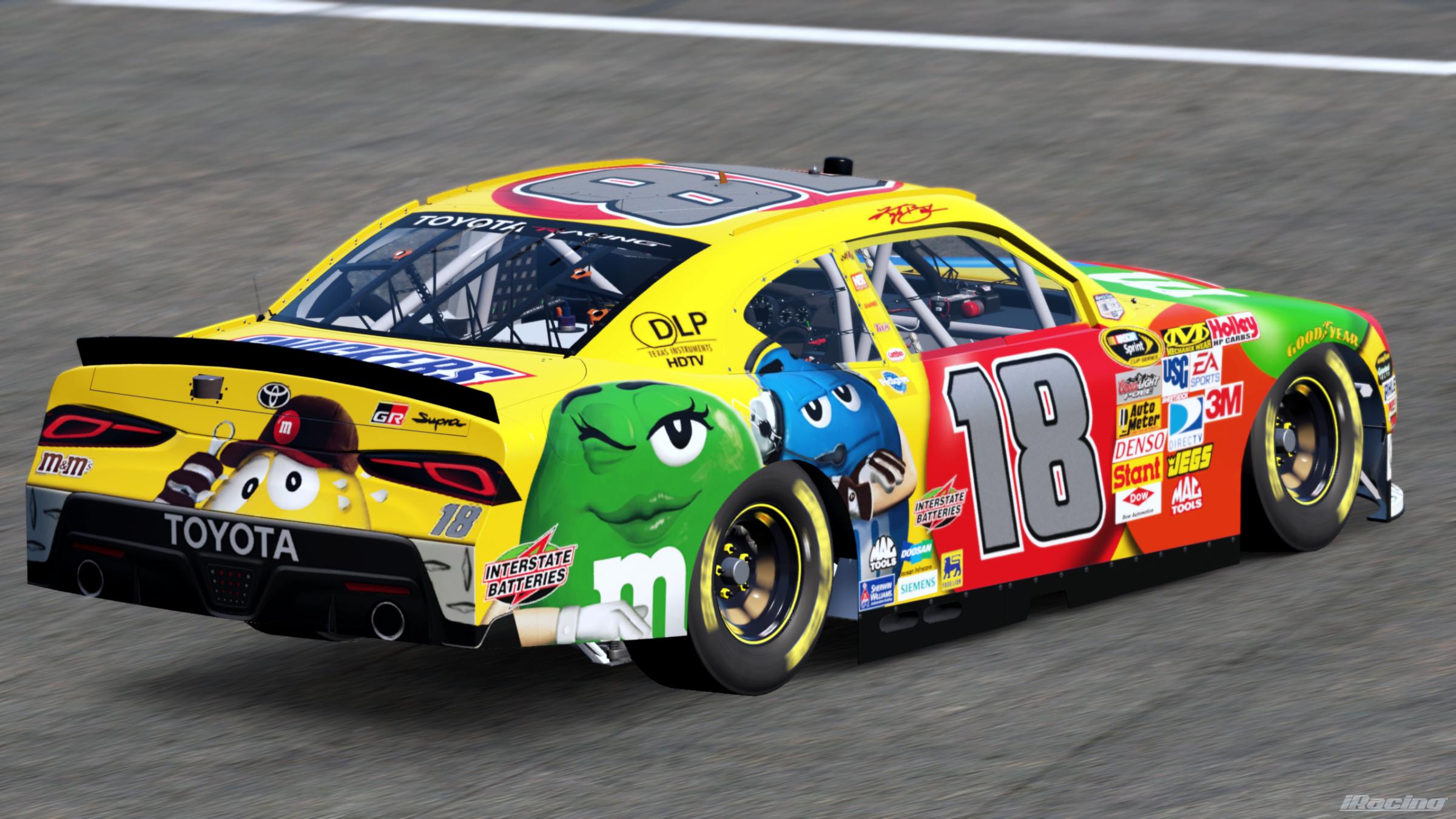 Preview of Kyle Busch 2008 m&ms (Sim #) by Gary P.