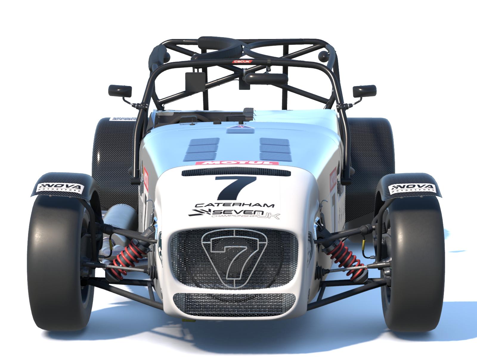 Preview of Polished alloy 7 with carbon fibre guards and white nose by Bruce Johnson